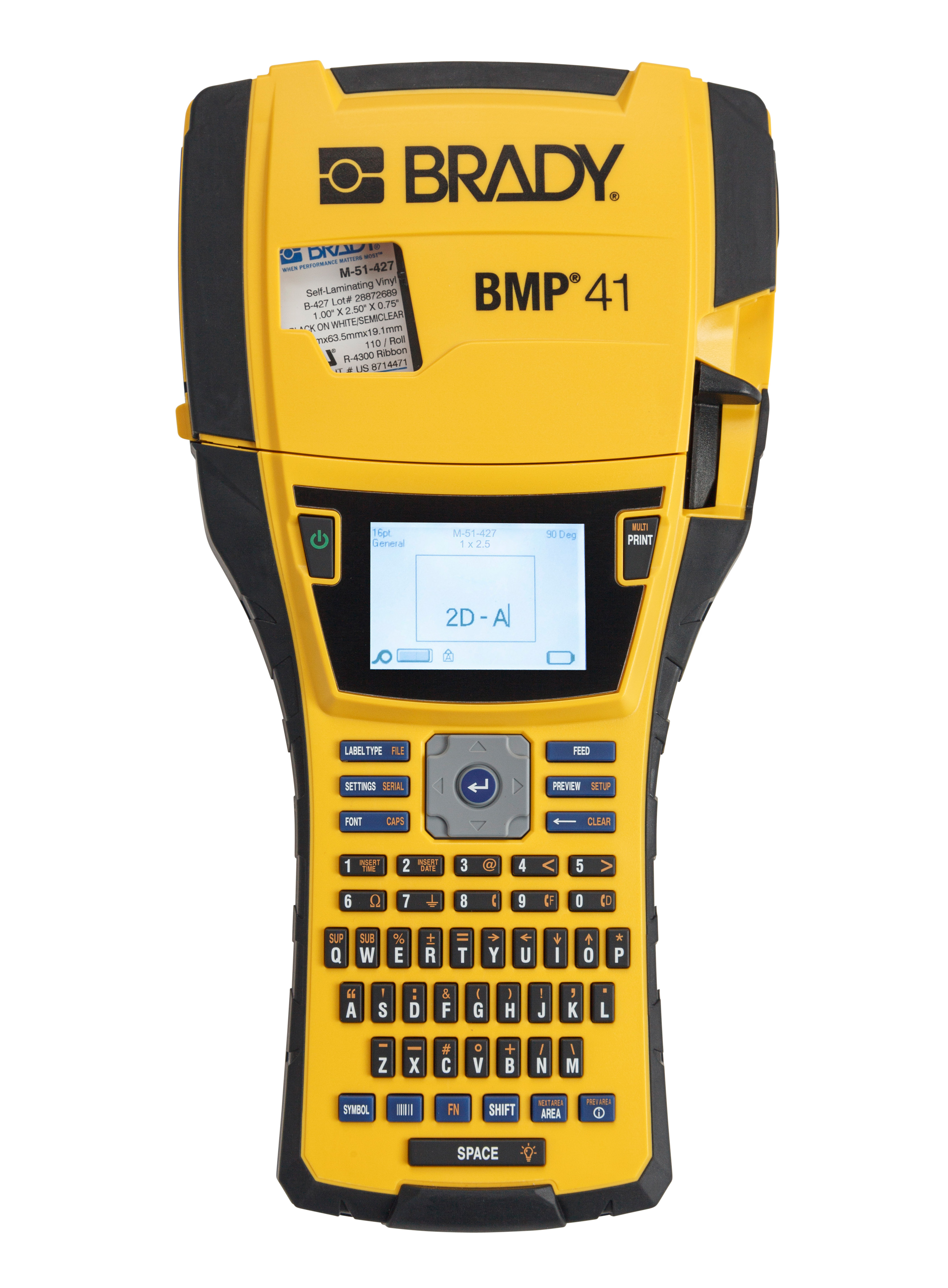 ETIQUETADORA BMP41 C/BATERIA E CARR
